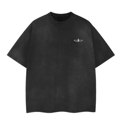 STARMOON Vintage Wash Frayed T-Shirt