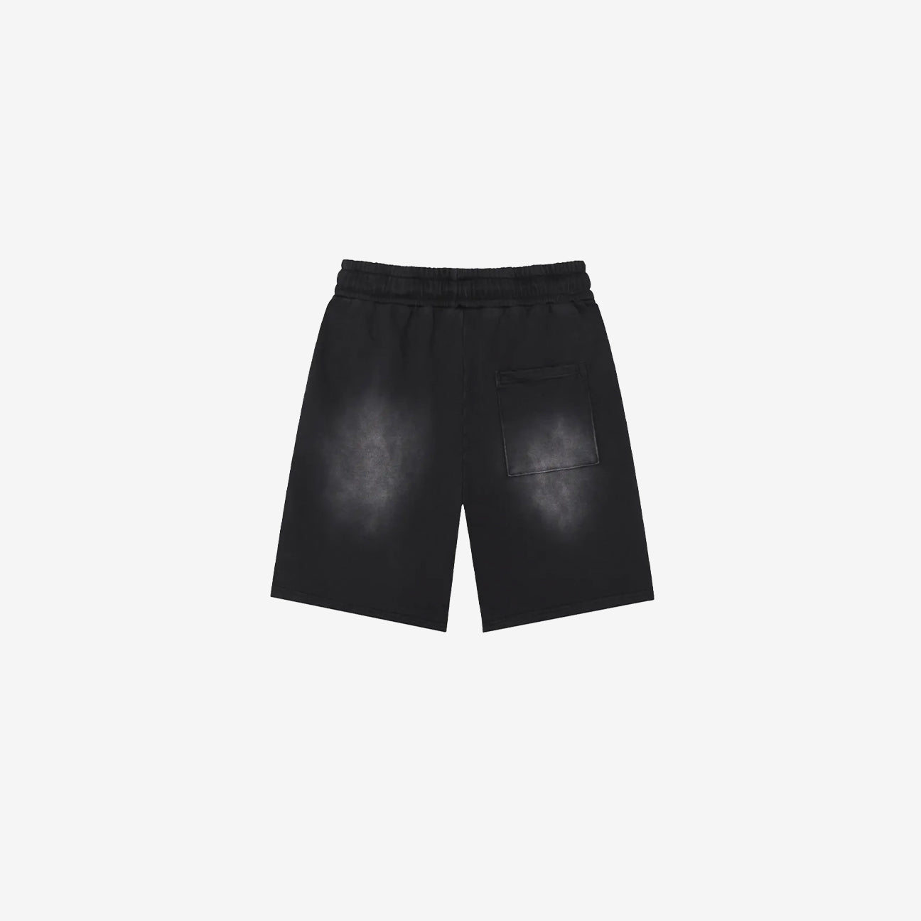 STARMOON Rectangle Patch Washed Shorts